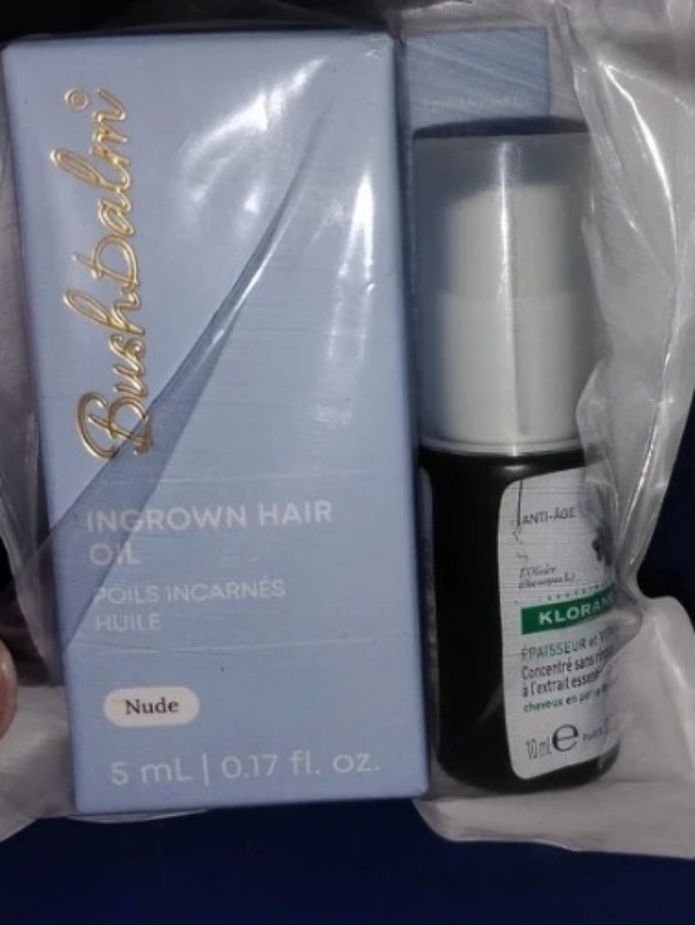 Sample Set Of Busch Bomb Ingrown Hair Oil  & Kholane Anti-aging Spray